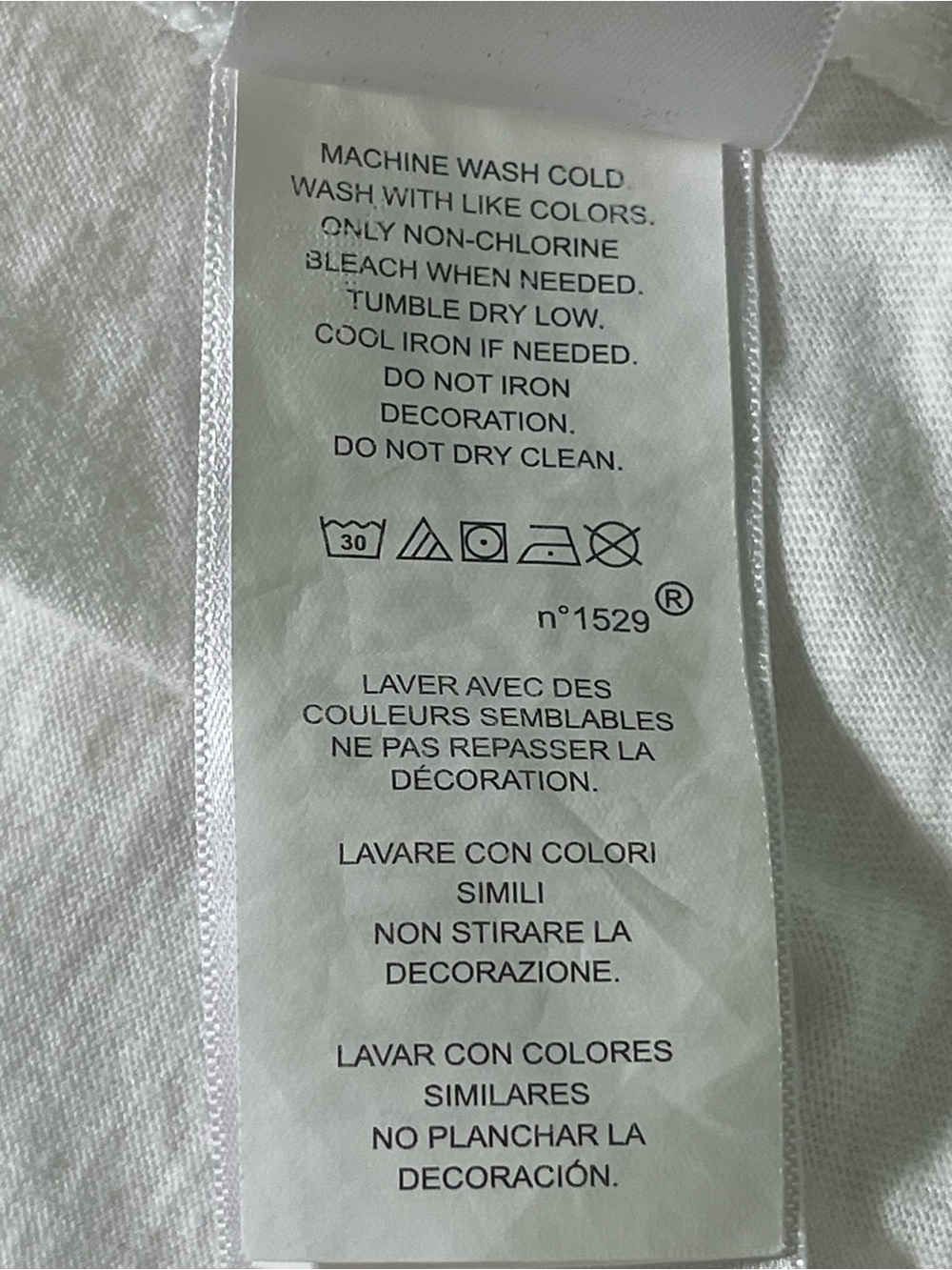 Ralph Lauren White 'Paris Bear' Graphic Crewneck Cotton Boys T-Shirt (18-20) - Picture 10 of 10